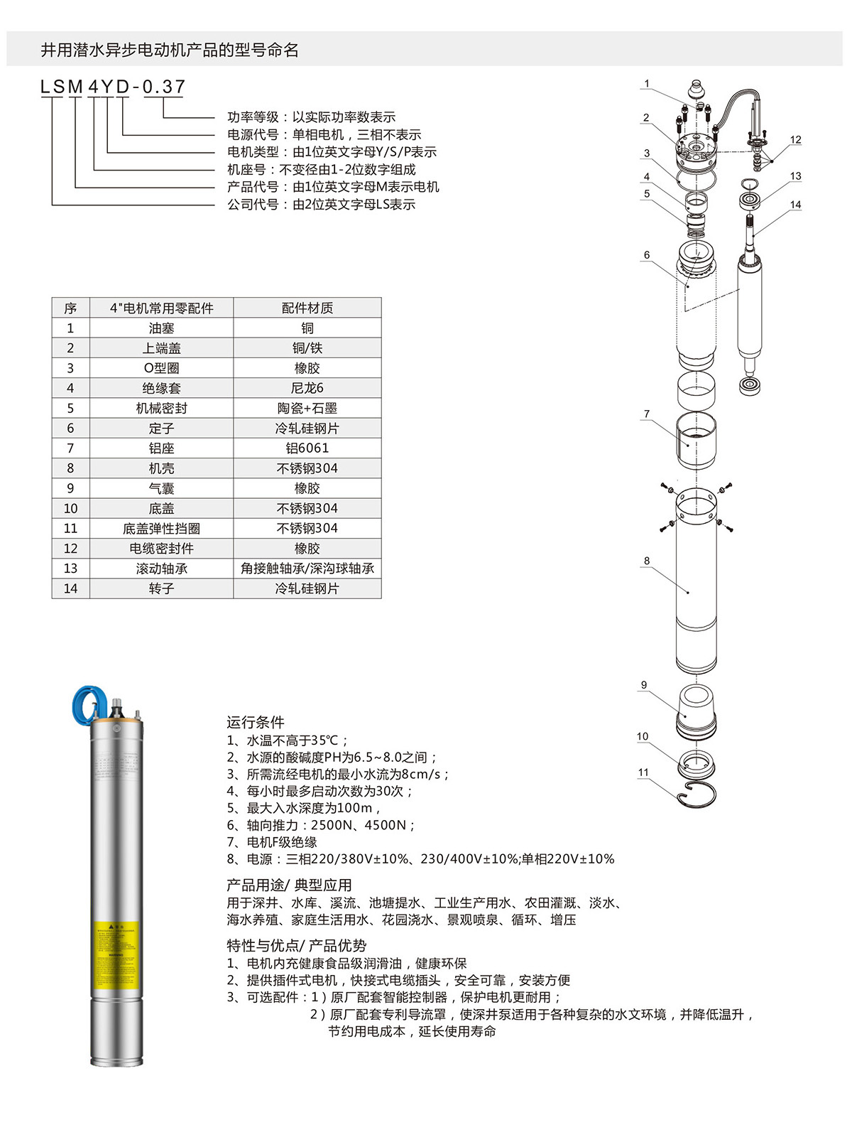 4寸充油潛水電機(jī)(圖1)